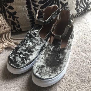 Mary Jane style tennis shoes